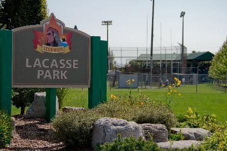 Lacasse Park signage